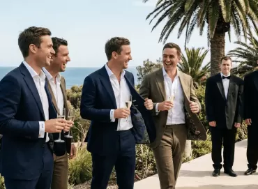 The Sartorial Evolution of the Australian Groom: A Century of Men’s Wedding Attire